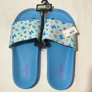 Disney Stitch Beach Slides Adult XL Brand New With Tags